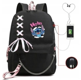 Škola Schoent Back Stitch USB Jack Black