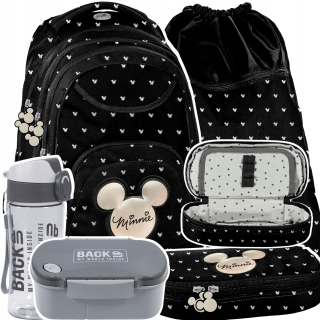 Školský batoh - ŠKOLSKÝ BATOH MINNIE MOUSE MOUSE PASO SET