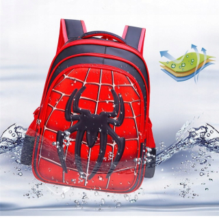 Aktovka školská taška - Vodotesný Spiderman School Batchpack pre Toddler S