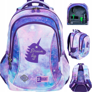 Školský batoh, taška - Backpack School Bag Unicorn Galaxy