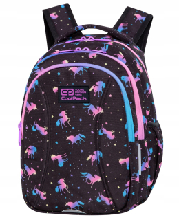 Školský batoh, taška - BATOH VČASNEJ ŠKOLY JOY S TMAVÝM UNICORNOM