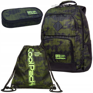 Školská taška - batoh, set, zostava - Backpack Bag Ceruzka Case School Youth Set