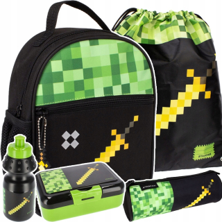 Detský batoh - Cruise Bathpack pre Kindergarten pixely hra 5EL.