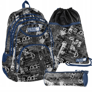 Školský batoh, taška - BACKPACK SET PRE BOYSKÉ TRIEDA 2 3 4 5