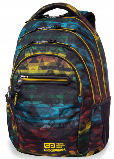 Školský batoh, taška - Školský batoh coolpack 3 komory pre chlapec rfid