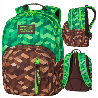 Školský batoh, taška - Školský batoh Coolpack City Jungle Discovery Game