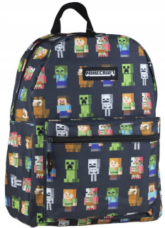 Školský batoh, taška - Školský batoh Minecraft Astra Creeper Zombie