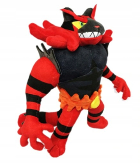 Pokémoni - Pluszak Anime Pokemon Incineroar Pikachu Fire 30