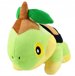 Pokémoni - Pluszak Anime Pokemon Turtwig Pikachu Tráva 28cm