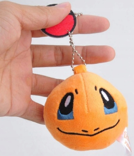 Pokémoni - Pluszak Key Chain Pokemon Charmander Pikachu 7cm