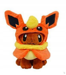 Pokémoni - Pluszak Mascot Pokemon Go Eevee Flareon 20cm