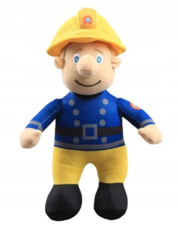 Požiarnik Sam  - Pluszak Mascot hasič Sam stráž 24 cm hasič