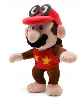 Super Mario - Pluszak Maskot Super Mario Monkey Cappy Bros 30cm