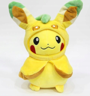 Pokémoni - Pluszak Pokemon Go Pikachu Eevee Leafeon 28cm