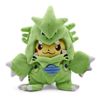 Pokémoni - Pluszak Pokemon Go Pikachu Tyranitas Cosplay 24cm