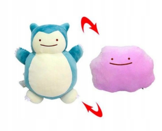 Pokémoni - Pluszak Pokemon Go Snorlax Ditto 2in1 20cm