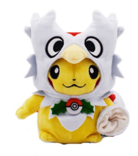 Pokémoni - Pluszak pokemon pikachu delibird cosplay 22cm