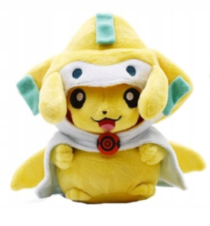 Pokémoni - Pluszak Pokemon Pikachu Jirachi Cosplay 20cm