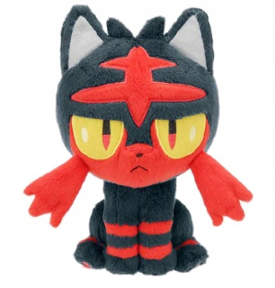 Pokémoni - Pluszak Pokemon Pikachu Litten Fire Cat 20cm