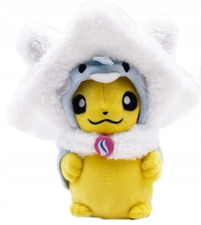 Pokémoni - Pluszak Pokemon Pikachu Mega Altaria Cosplay 22cm