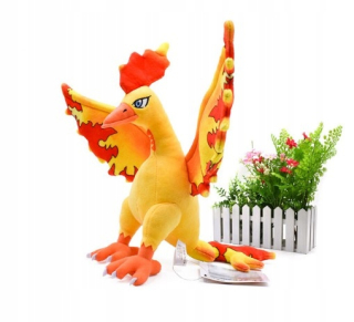 Pokémoni - Pluszak Pokemon Pikachu Moltres Bird Fire 23cm