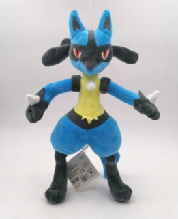 Pokémoni - Pluszak Pokemon Pikachu Riolu Lucario boj 30cm