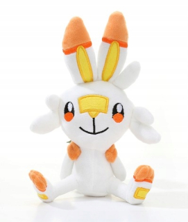 Pokémoni - Pluszak Pokemon Pikachu Scorbunny Fire 23cm