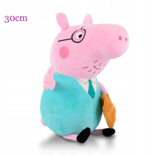 Pepa Pig - Pluszaka ocko orasa maskotové ošípané peppa prasa 30 cm