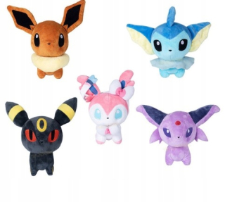 Pokémoni - Pokemon Eevee Espoon Umbreon Sylveon 5 ks