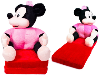 Minnie Mouse - Plush Mascot Seat Mouse 5in1 pre deti