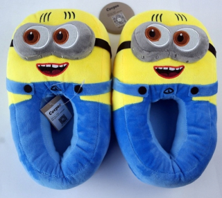 Mimoni  - Plyšové papuče Rozprávkové Tale Minion Fru Veľkosť 40