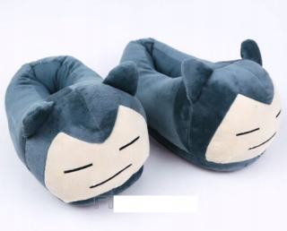 Pokémoni - Plyšové papuče topánky pokemon pikachu snorlax hot