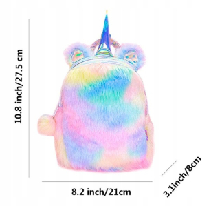 Detský batoh - Plush batoh predškolák deti_cy Unicorn