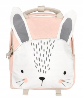 Detský batoh - Plush Bathpack School Bag Pink Rabbit