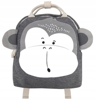 Detský batoh - Plush Bathpack School Bag Zoo Monkey