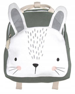 Detský batoh - Plush Bathpack School Bag Zoo Gray Rabbit