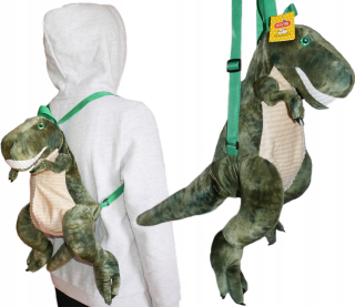 Detský batoh - Plush batoh pre predškolák dinosaur plyš