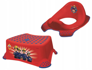 Požiarnik Sam - Plater Seat + WC Prekrytie WC Hasič Sam