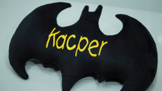 BATMAN - Batman je vankúš, Logo Batman, Prispôsobené