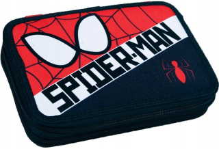 Peračník - Dvojité puzdro na ceruzky so zariadením Spiderman