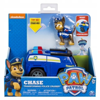PAW Patrol - Vozidlo Policajné auto Figúrka Chase Dog Patrol