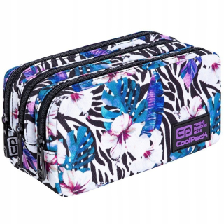 Školské puzdro na ceruzky CoolPack Primus Flower Zebra 75130CP C60262