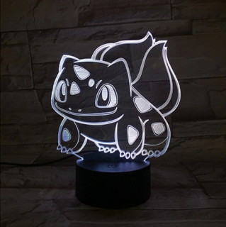 Pokémoni - Pokemon 3D LED BULBUSAUR NOT