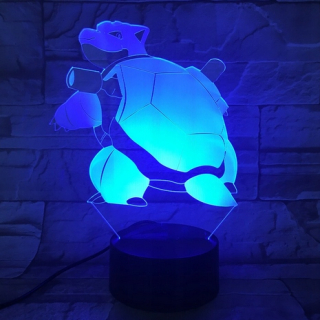 Pokémoni - Pokemon 3d LED Night Light Blostoise