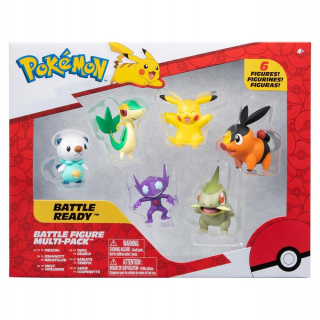 Pokemon - Sada 6 bojových figúr