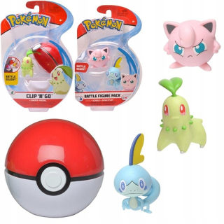 Pokémoni - Pokemon Clip 3 Obrázky Chikorita Sobble Jigglypuff