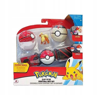 Pokémoni - Pokemon klip 'n' go poke guľôčkový pás + speclith figurín