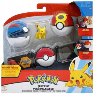 Pokemon Clip'N'Go Poke Ball pásy Series 4 NOVINKA