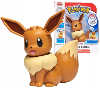 Pokémoni - Pokemon Interaktívna postava Eevee 50 Reakcie
