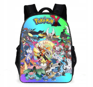 Školský batoh, taška - Pokemon Go Two-Chamber School Batchpack
